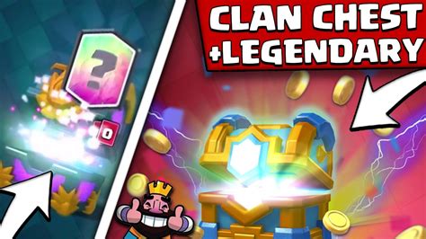 Maximale Clan Truhe Legendary Card Neue Saison Gegen Level 13 Clash Royale Deutsch Youtube