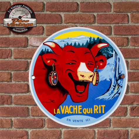 Plaque La Vache Qui Rit Maill E Objets Maill S Plaques Maill Es