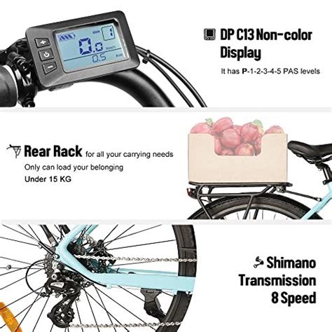 Accolmile E Bike City C Zoll Elektrofahrrad W