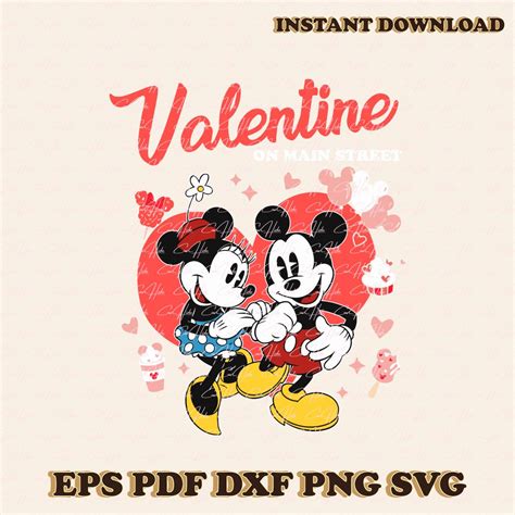 Valentine On Main Street Disney Couple Svg Inspire Uplift