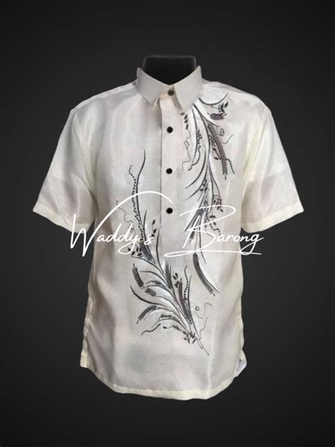 NEW Modern Polo Barong Pinya Organza | Lazada PH