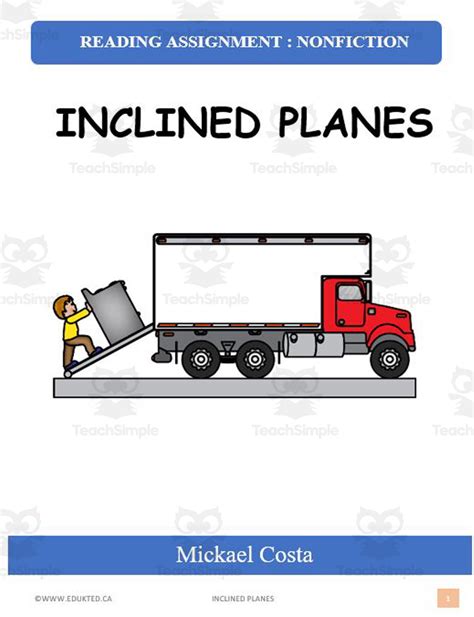 Inclined planes (#1554) by Teach Simple