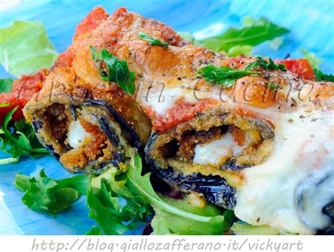 INVOLTINI DI MELANZANE Alla PALERMITANA Ricetta Siciliana