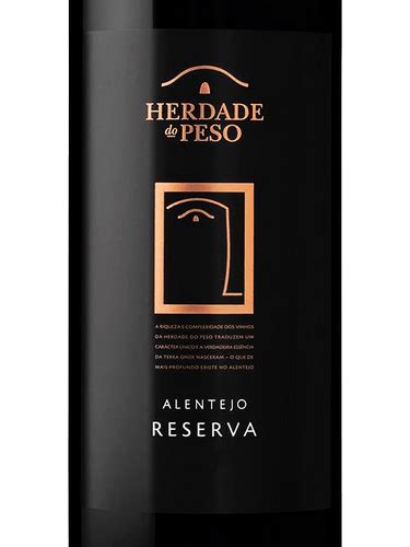 Herdade Do Peso Reserva Alentejo Tinto Vivino US