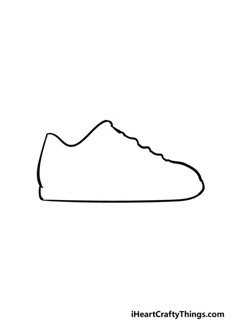 Shoe Drawing How To Draw A Shoe Step By Step