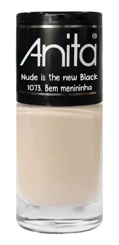 Esmalte Anita Bem Menininha 10ml Nude Is The New Black MercadoLivre