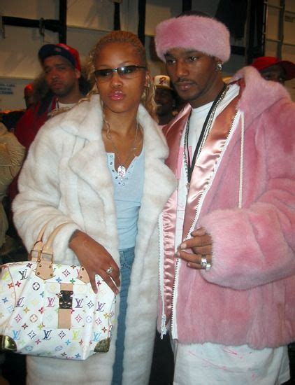 Eve and Cam'Ron's a Pink Fur Coat, Hat | Early 2000's | Pinterest ...