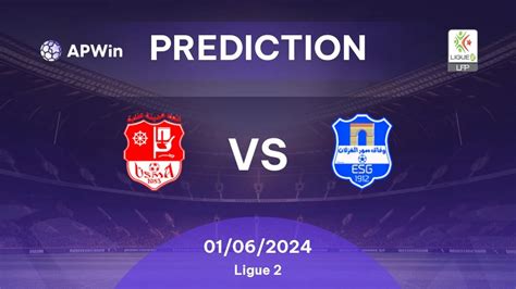 Prediction Annaba Vs E Sour El Ghozlane Ligue 2 2023 24