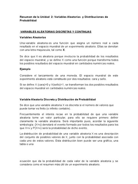 Pdf Resumen De La Unidad Probabilidad Dokumen Tips