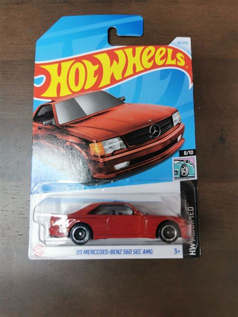 Hot Wheels Mercedes Benz SEC AMG Red Hobbies Toys Toys Games On Carousell