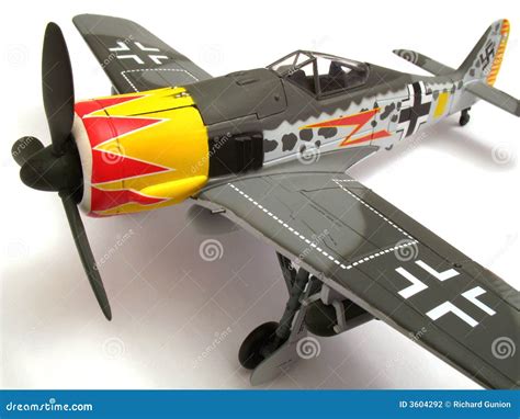 Focke Wulf 190 Scale Model stock photo. Image of german - 3604292