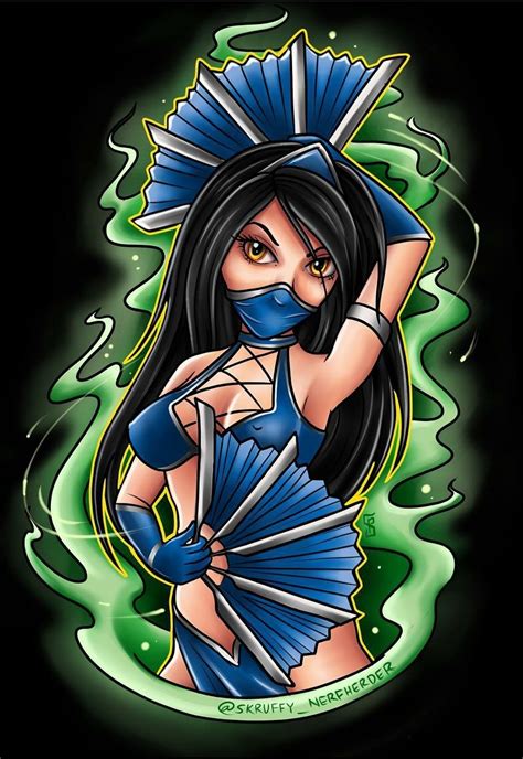 Kitana fan art by Ryan Sager : r/MortalKombat