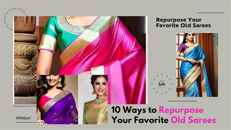 10 Ways To Repurpose Your Favorite Old Sarees Medium