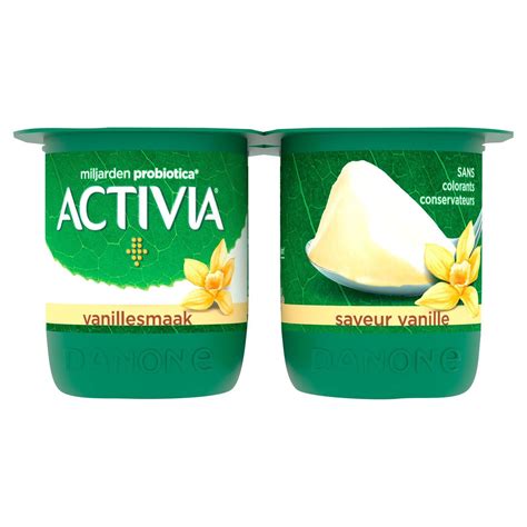 Activia Yaourt Saveur Vanille Avec Probiotique 4 X 125 G Carrefour Site