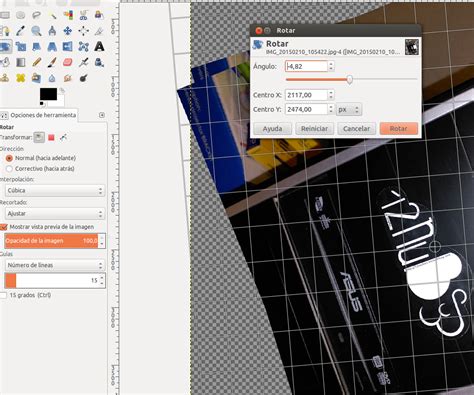 Rotar Imagen En Gimp Ra L P Rez