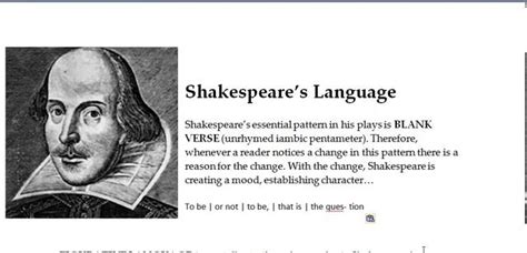 Shakespeare's Language English 10 on Vimeo