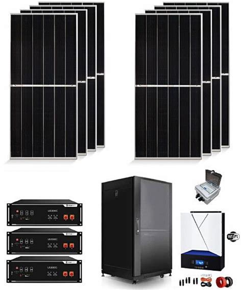 Kit Solar Casa Aislada W Wh Dia La Casa Solar