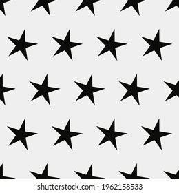 Seamless Black Stars Pattern Vector Wallpaper Stock Vector (Royalty ...