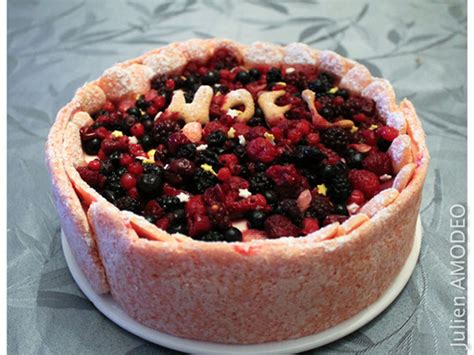 Charlotte Aux Fruits Rouges Recette De Charlotte Aux Fruits Rouges