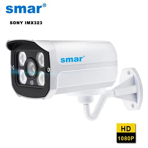 Smar SONY IMX323 Outdoor 1080P IP Camera Home Security 2MP Camera with ...