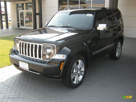 Brilliant Black Crystal Pearl Jeep Liberty Jet Sport X