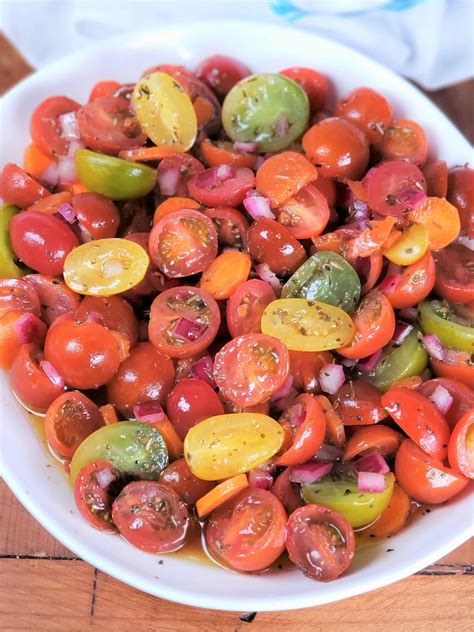 Instant Pot Fresh Tomato Salad + Video - This Old Gal