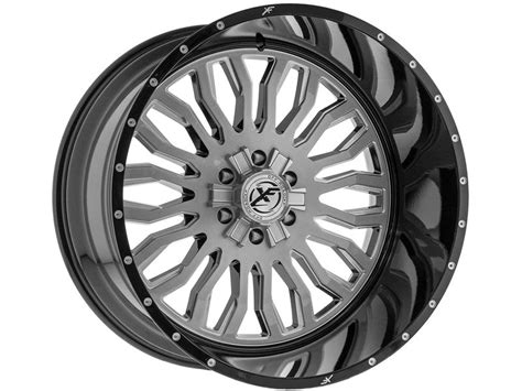 XF Offroad Forged Brushed Black XFX 305 Wheel XFO XFX N