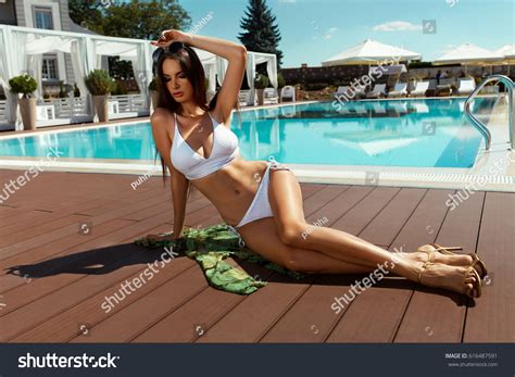 Beautiful Sexy Woman Hot Fit Body Stock Photo Shutterstock