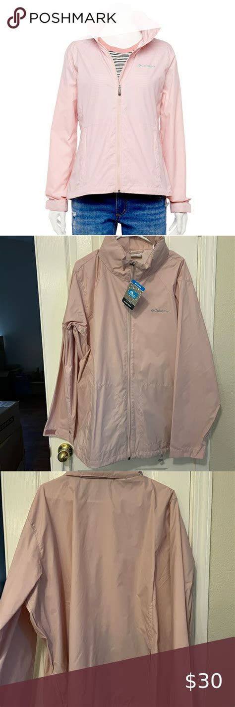 Columbia pink rain jacket | Rain jacket, Jackets, Fashion