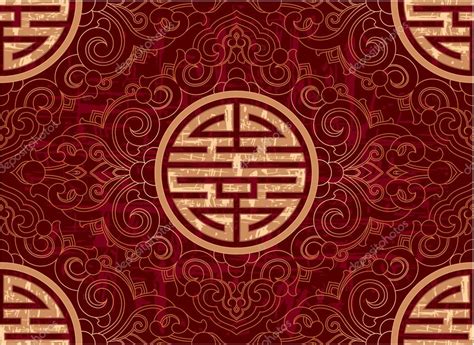 Vector Seamless Chinese Pattern — Stock Vector © LeshaBur #8919147