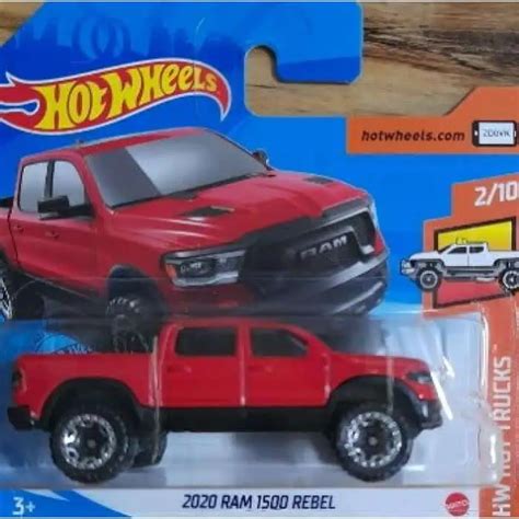 Hot Wheels Hot Trucks 2020 Ram 1500 Rebel Universo Hot Wheels