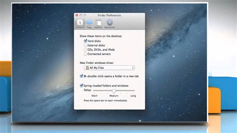 New Finder Windows Show Option For Finder Windows In Mac OS X YouTube