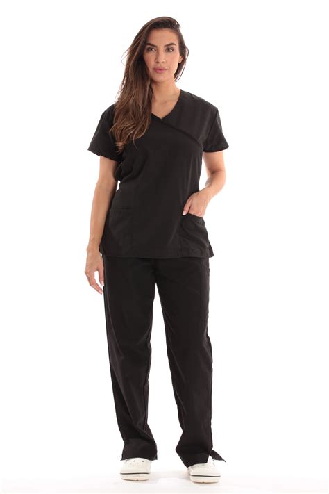 Just Love Womens Scrub Sets Medical Scrubs Tie Back