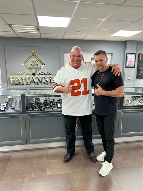 Michael Franzese visits Britannia Jewellery Birmingham - Britannia