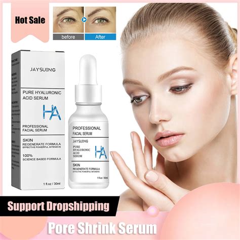 Pore Shrink Serum Pure Hyaluronic Acid Serum For Face Moisturizer Fade