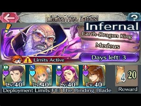 The Battle With Limited Unit Vs Mythic Medeus Infernal With F2P