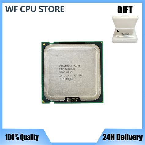 Intel Xeon X3330 2 6 Ghz Quad Core Processador Cpu Quad Thread 6m 95w