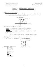 PartieA Resume Mat1900 H19 Pdf Mathematiques De L Ingenieur I