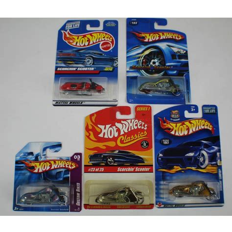 Hot Wheels Scorchin Scooter Series Collections And Gifts Shopee Malaysia