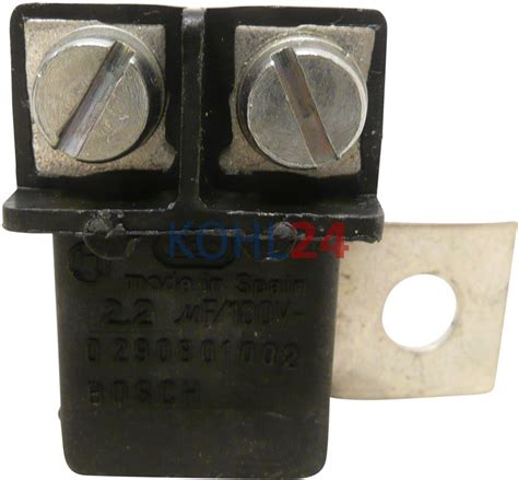 Entstörkondensator 2.2 mf Bosch 0290801002 1297330073 Original Bosch-E3435