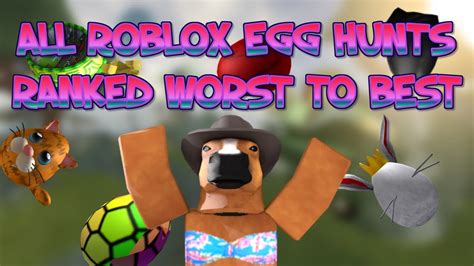 All Roblox Egg Hunts Ranked Worst To Best INCLUDING 2019 YouTube