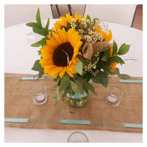 25 Creative Floral Designs With Sunflowers Centerpieces VIs Wed