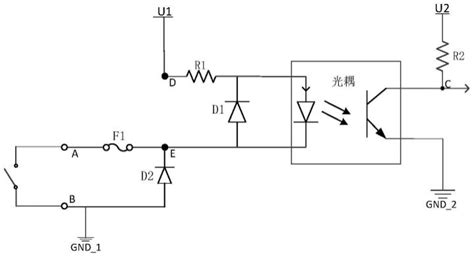 一种触点型光耦隔离采集电路的制作方法