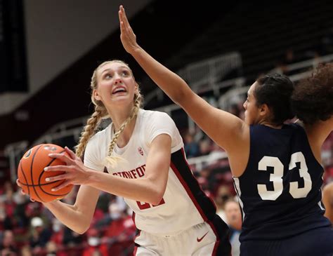 Stanford’s Cameron Brink guided by basketball, mental health, and family