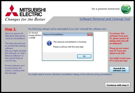 GX Works 3 - how to delete after problems with installation ...