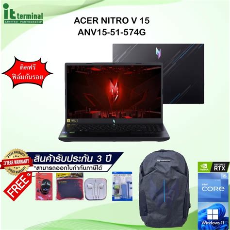 Notebook Acer Nitro V Anv G Obsidian Black