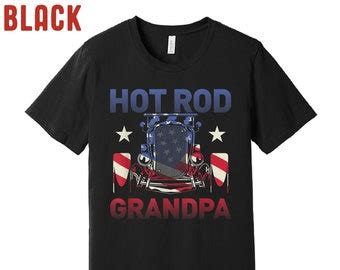 Hot Rod Grandpa Shirt Etsy