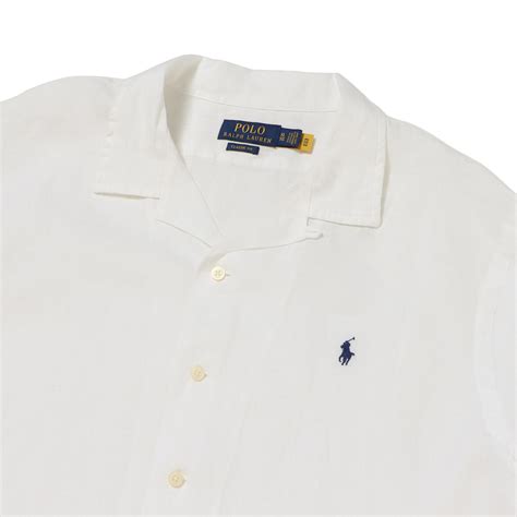 POLO RALPH LAUREN CLASSIC FIT LINEN CAMP SHIRTBILLYS ENT 公式通販