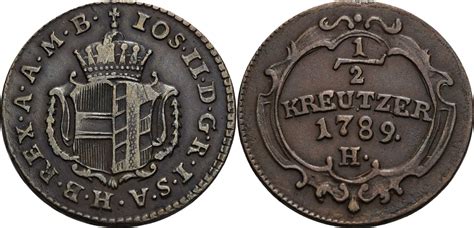 Habsburg Markgrafschaft Burgau Kreuzer H G Nzburg Josef Ii