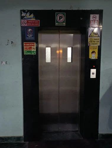 50hz 12 Feet Stainless Steel Passenger Elevator Capacity 1500kg At Rs